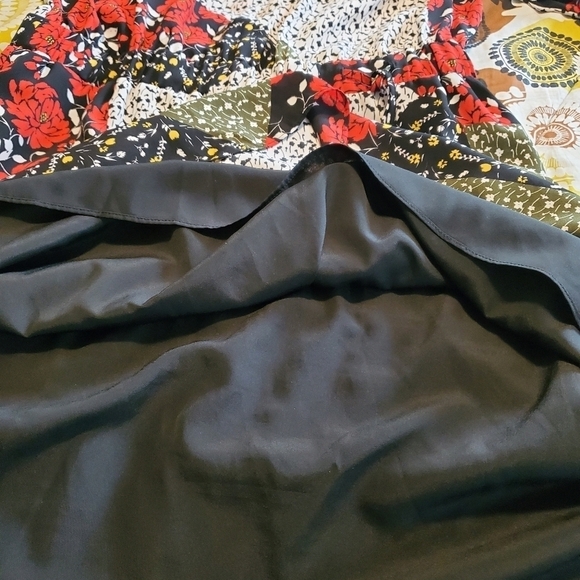 Libby Edelman Floral Patchwork Dress Size Medium, colorful - Picture 12 of 14